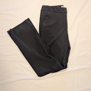 a new day stretch business casual pants size 2 black straight leg